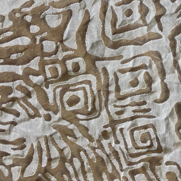 Ruby Rd. Plus Button Down White & Sheer Shirt Elegant Design Artistic, size 24W - Picture 8 of 12